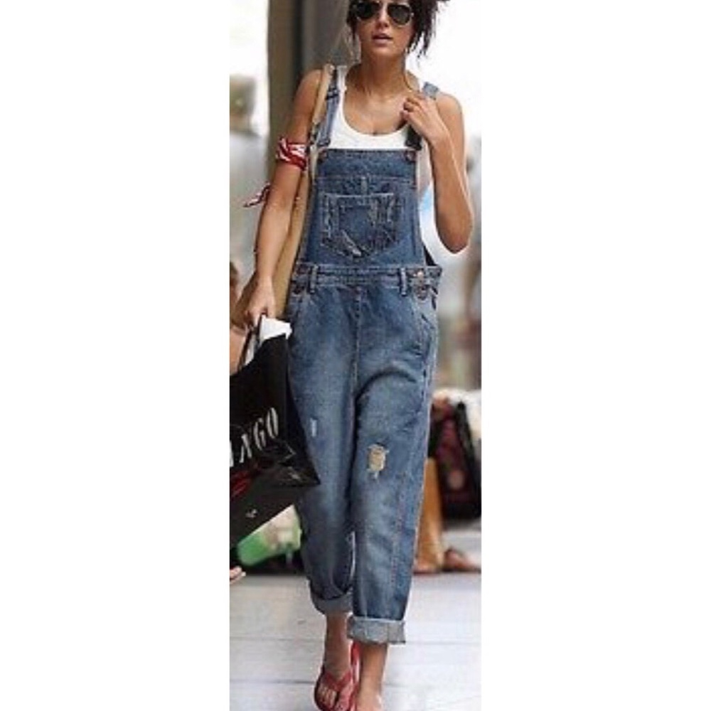 denim overall